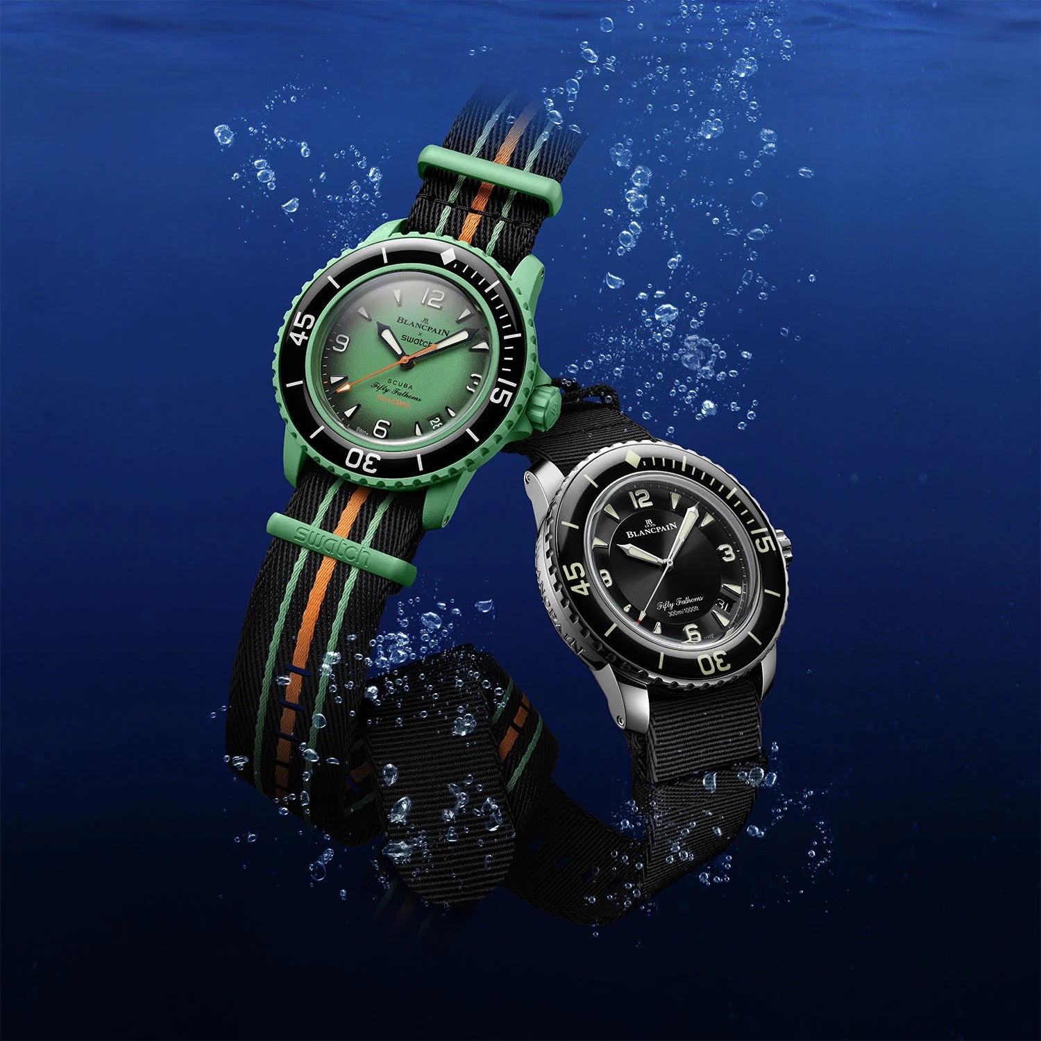 Introducing the Swatch x Blancpain Scuba Swatch s Latest Bioceramic C