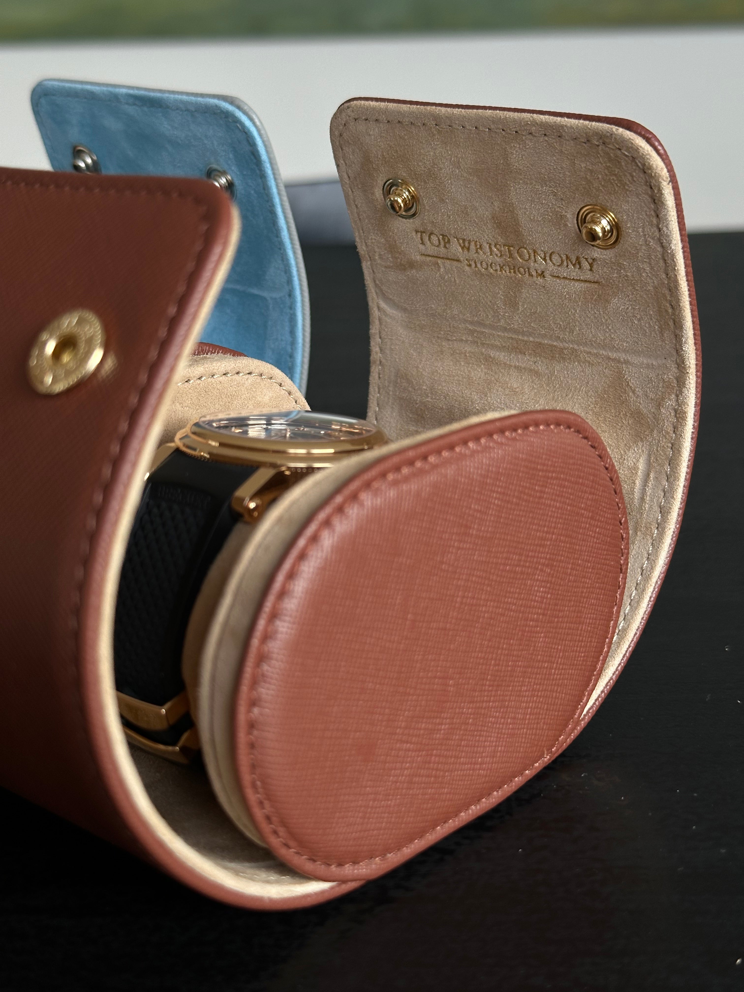 WATCH ROLL - 1 WATCH - CAPPUCCINO