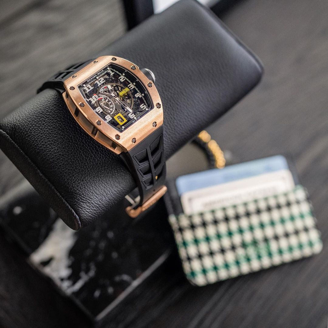 WATCH STAND CLASSIC - DOUBLE - BLACK & BLACK