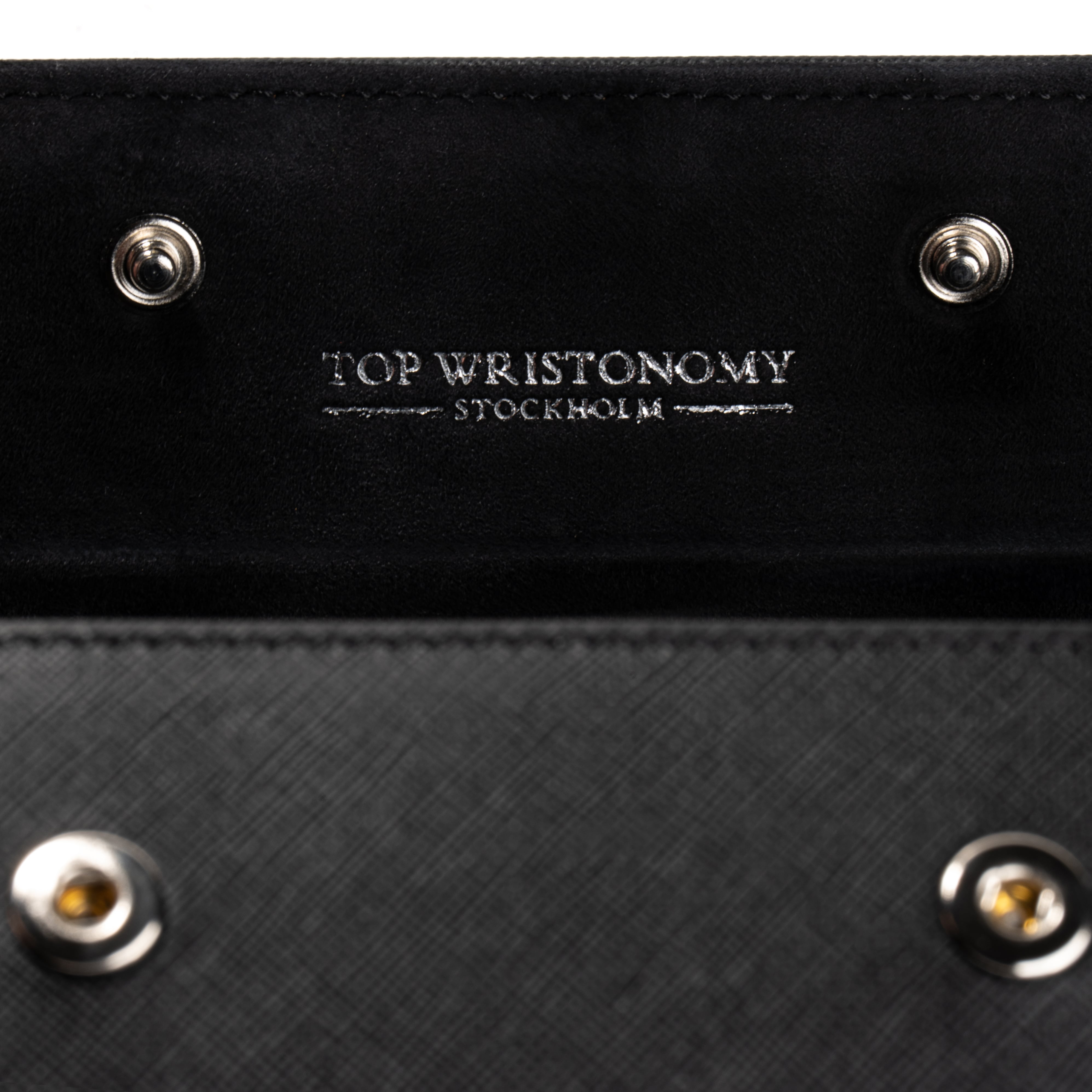 WATCH ROLL - 3 WATCHES - NERO