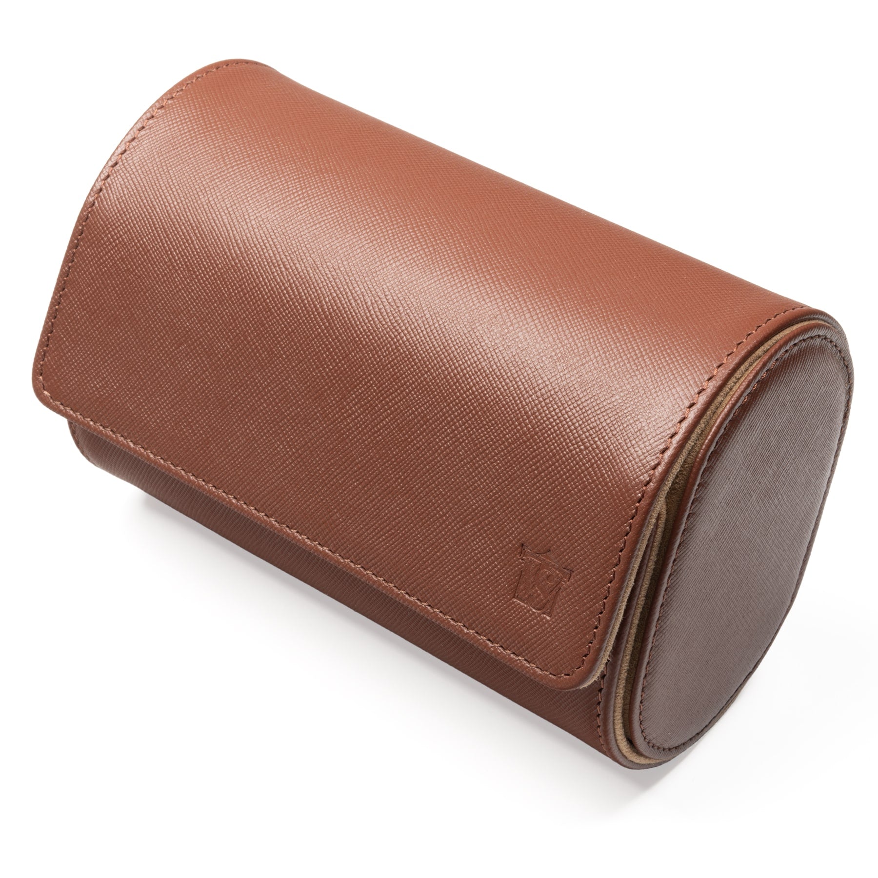 WATCH ROLL - 2 WATCHES - CAPPUCCINO