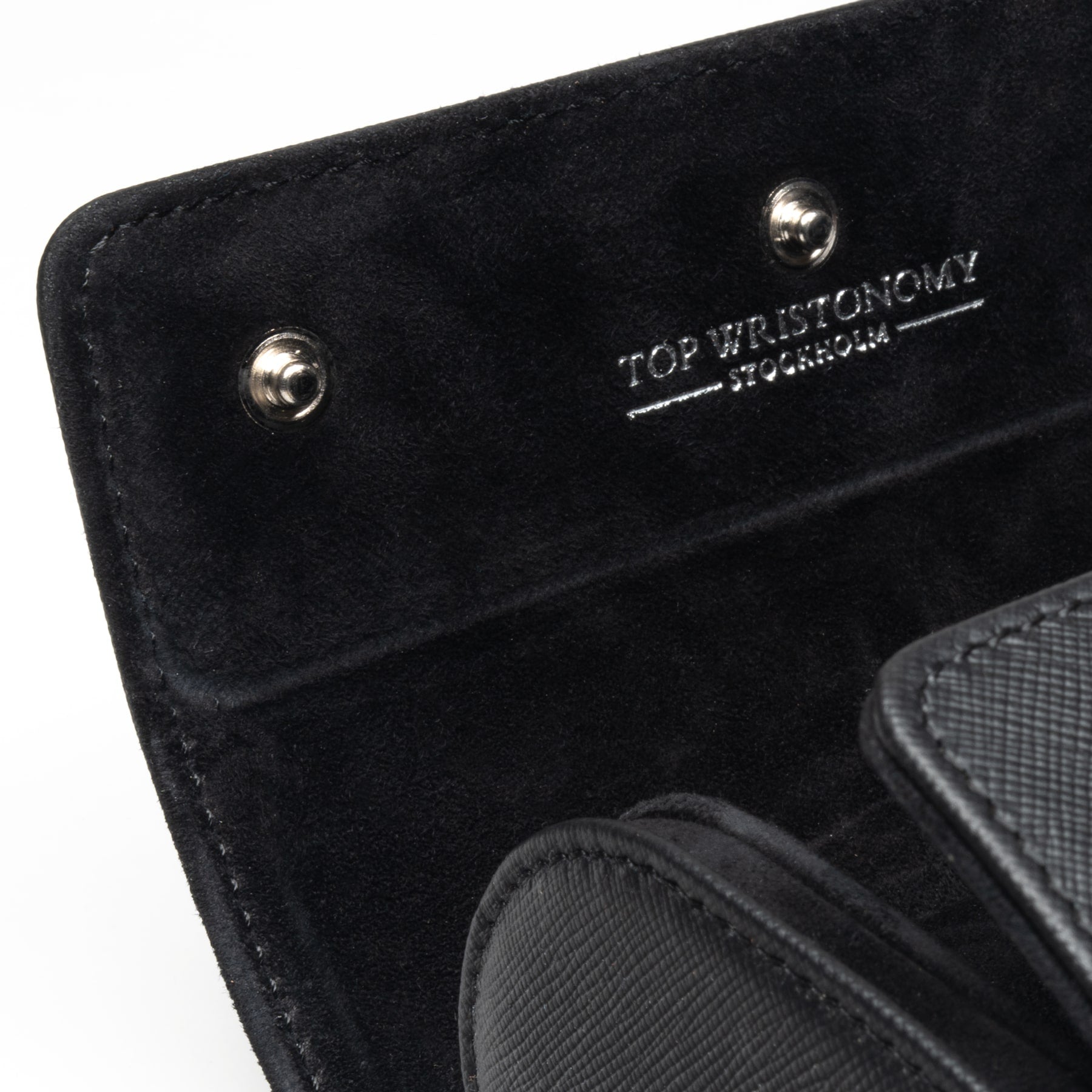 WATCH ROLL - 2 WATCHES - NERO