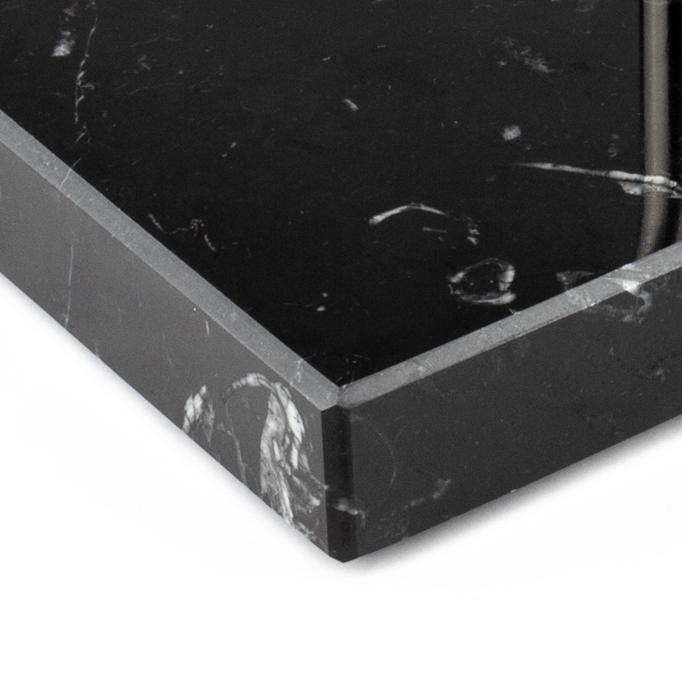 WATCH STAND CLASSIC - DOUBLE - BLACK & SILVER