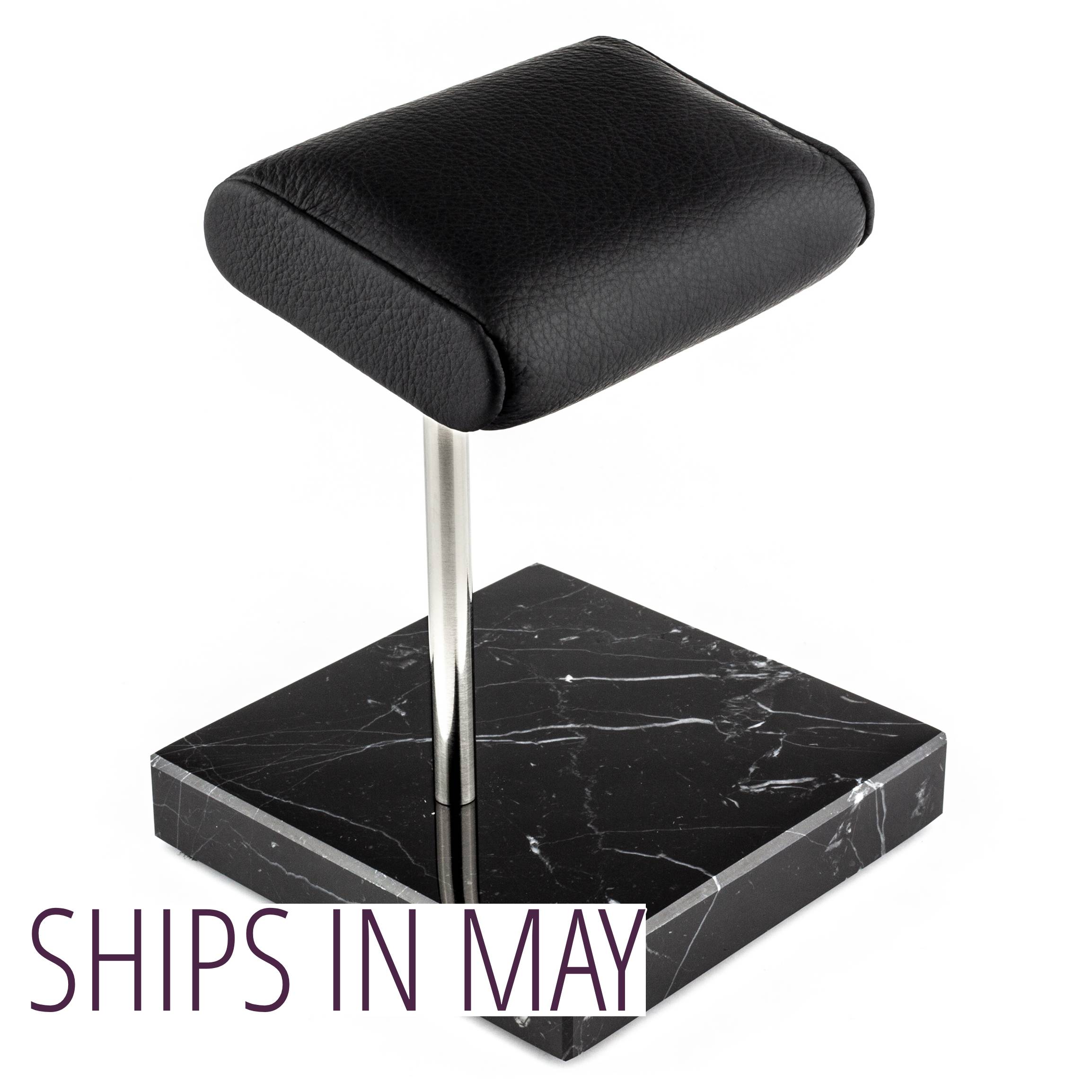 WATCH STAND CLASSIC - SINGLE - BLACK & SILVER