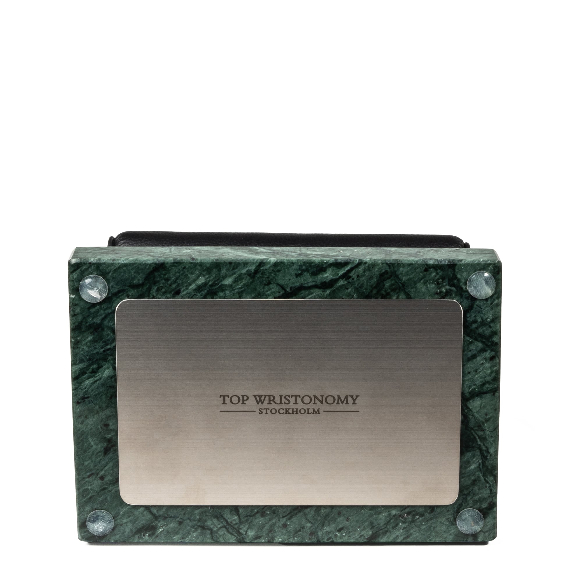 WATCH STAND CLASSIC - DOUBLE - GREEN & BLACK