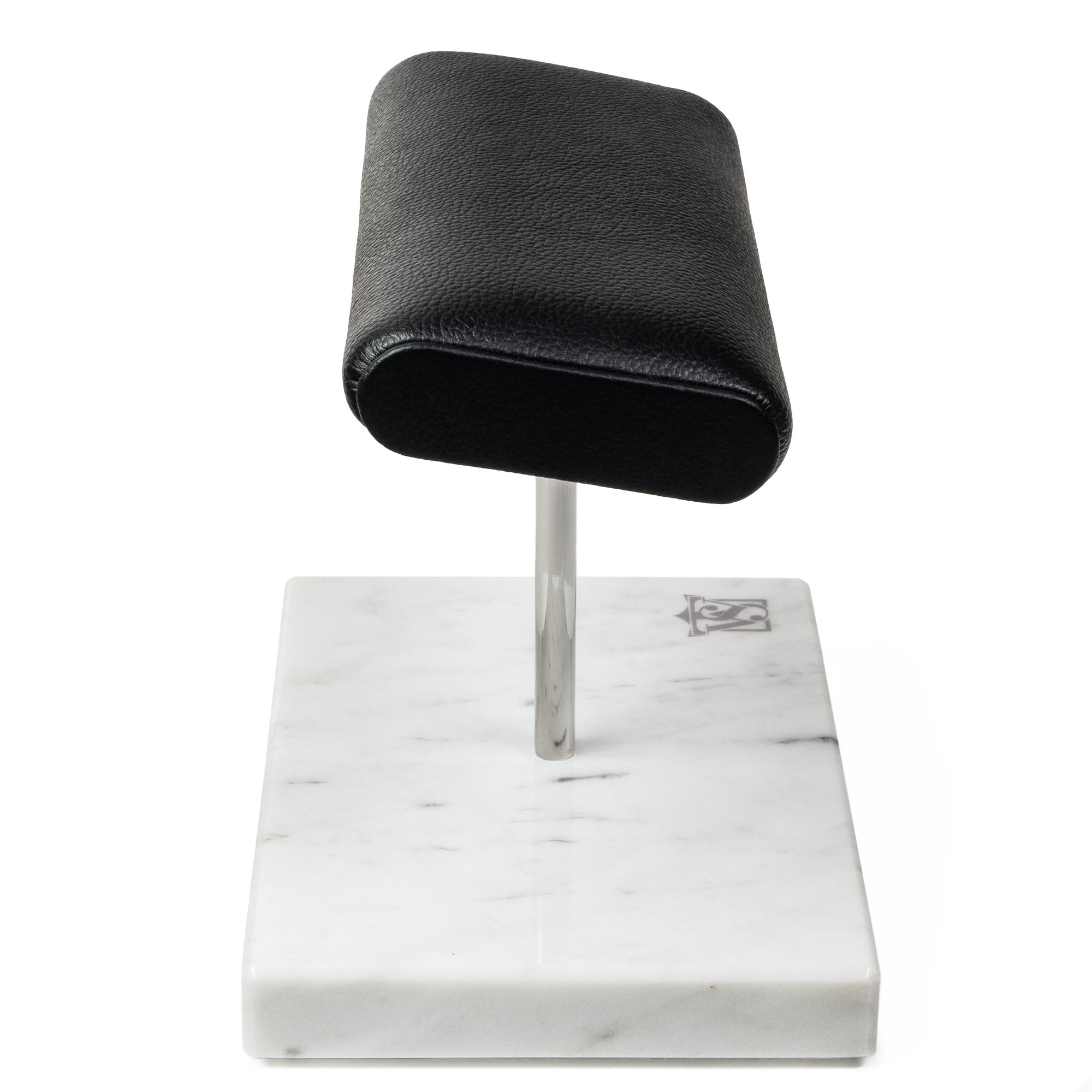 WATCH STAND CLASSIC - DOUBLE - WHITE & SILVER