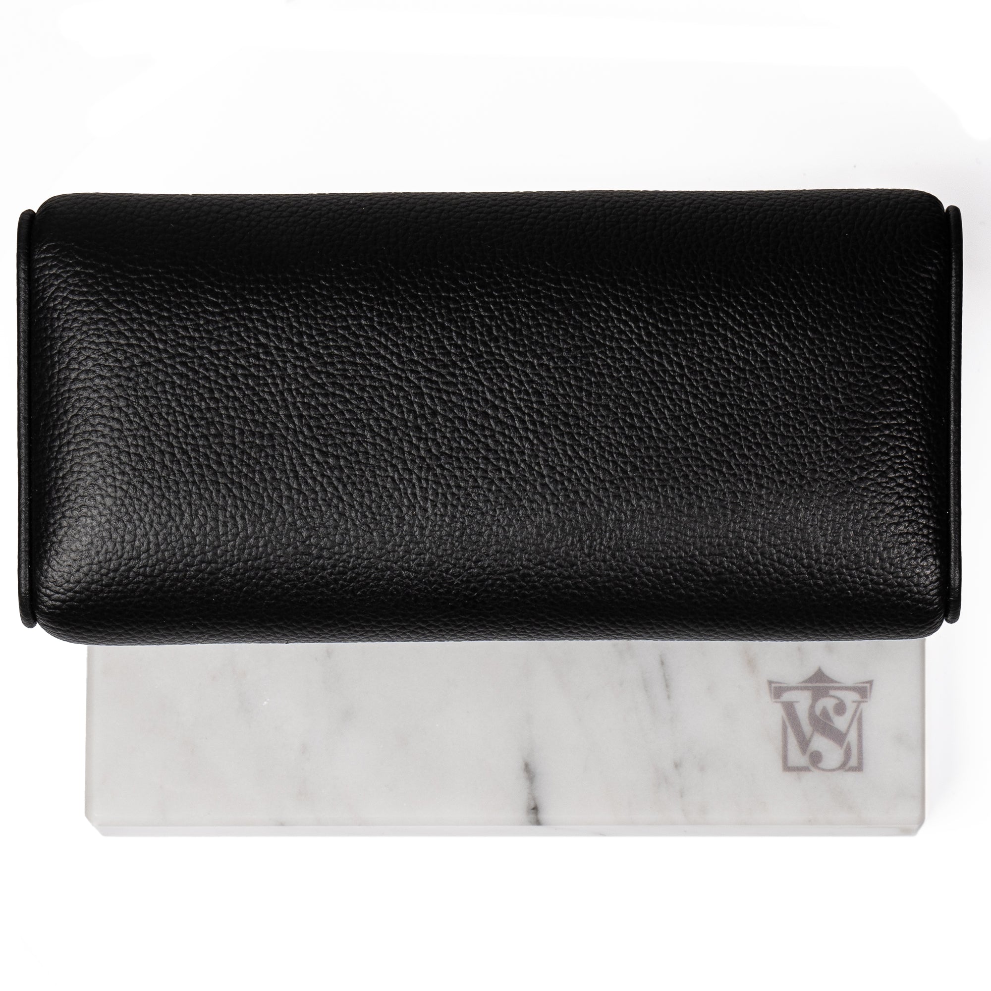 WATCH STAND CLASSIC - DOUBLE - WHITE & SILVER