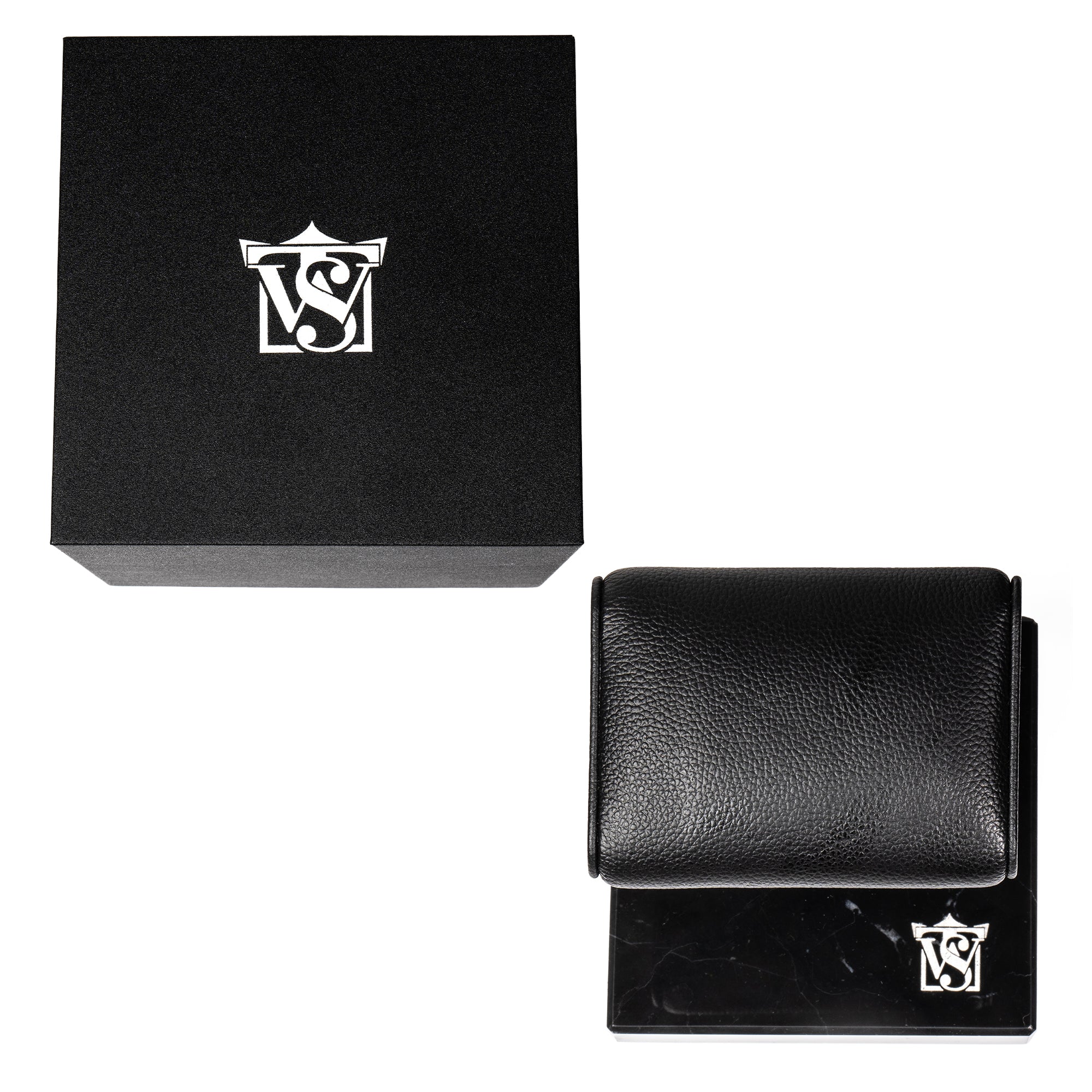 WATCH STAND CLASSIC - SINGLE - BLACK & SILVER