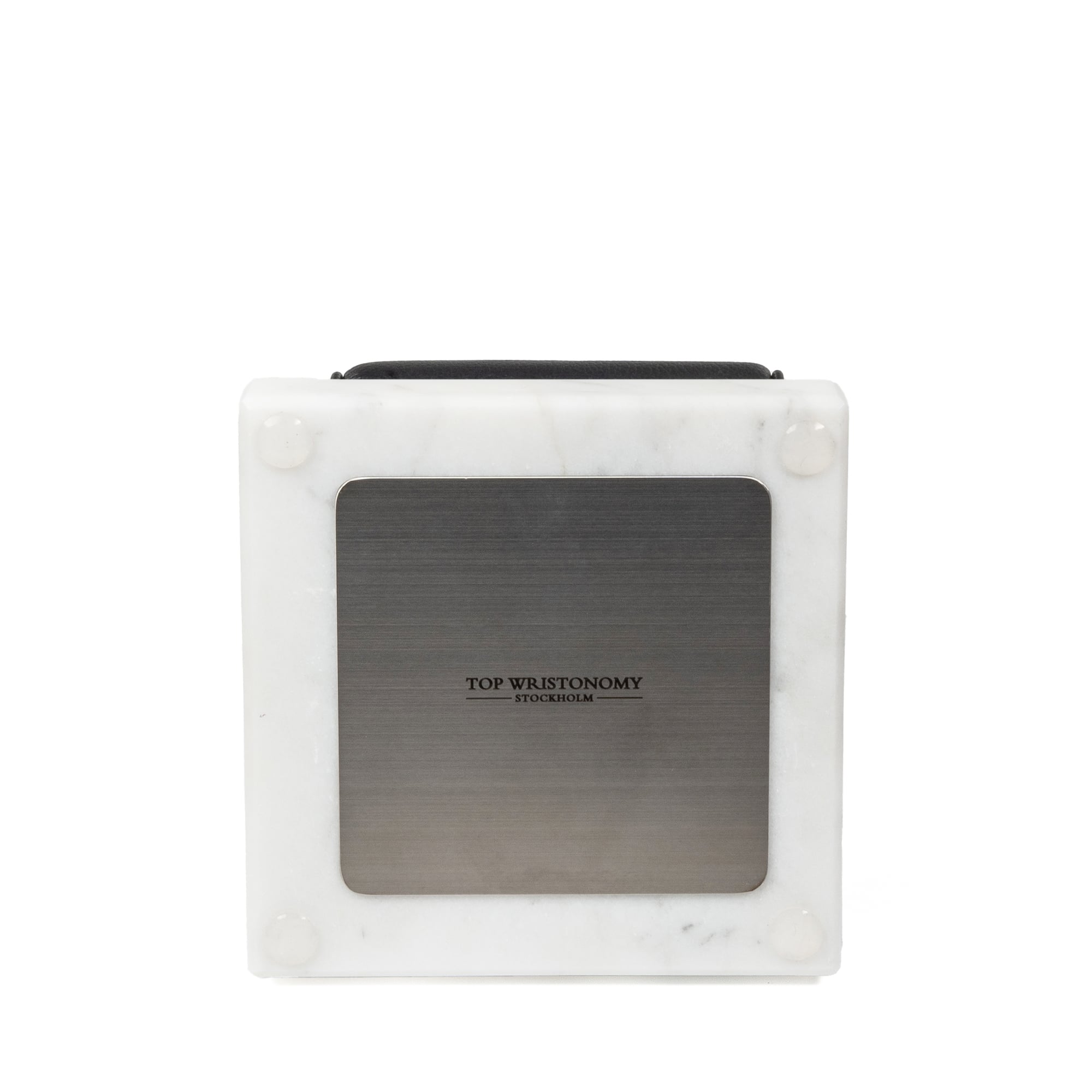 WATCH STAND CLASSIC - SINGLE - WHITE & SILVER