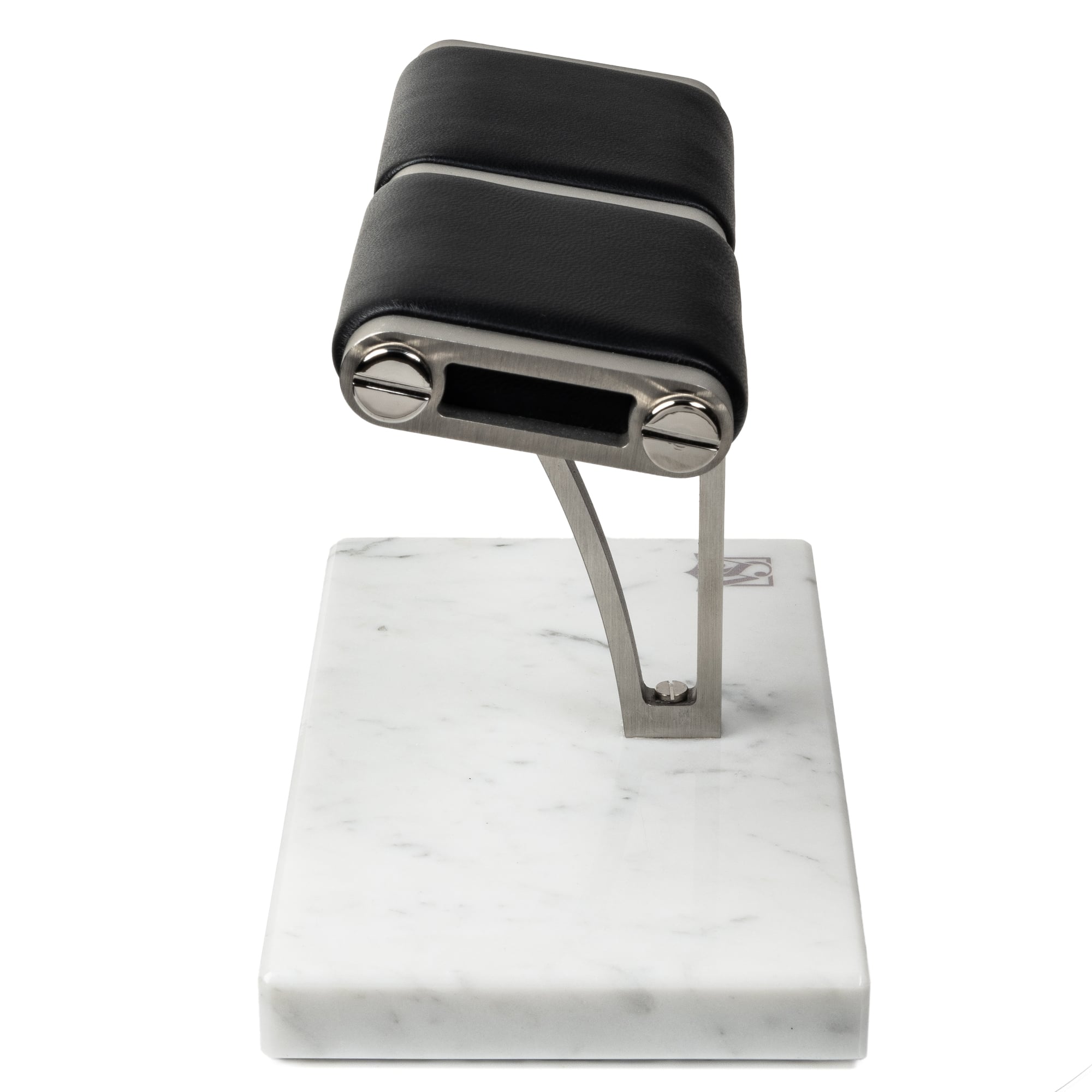 WATCH STAND 2.0 - DOUBLE - WHITE & SILVER