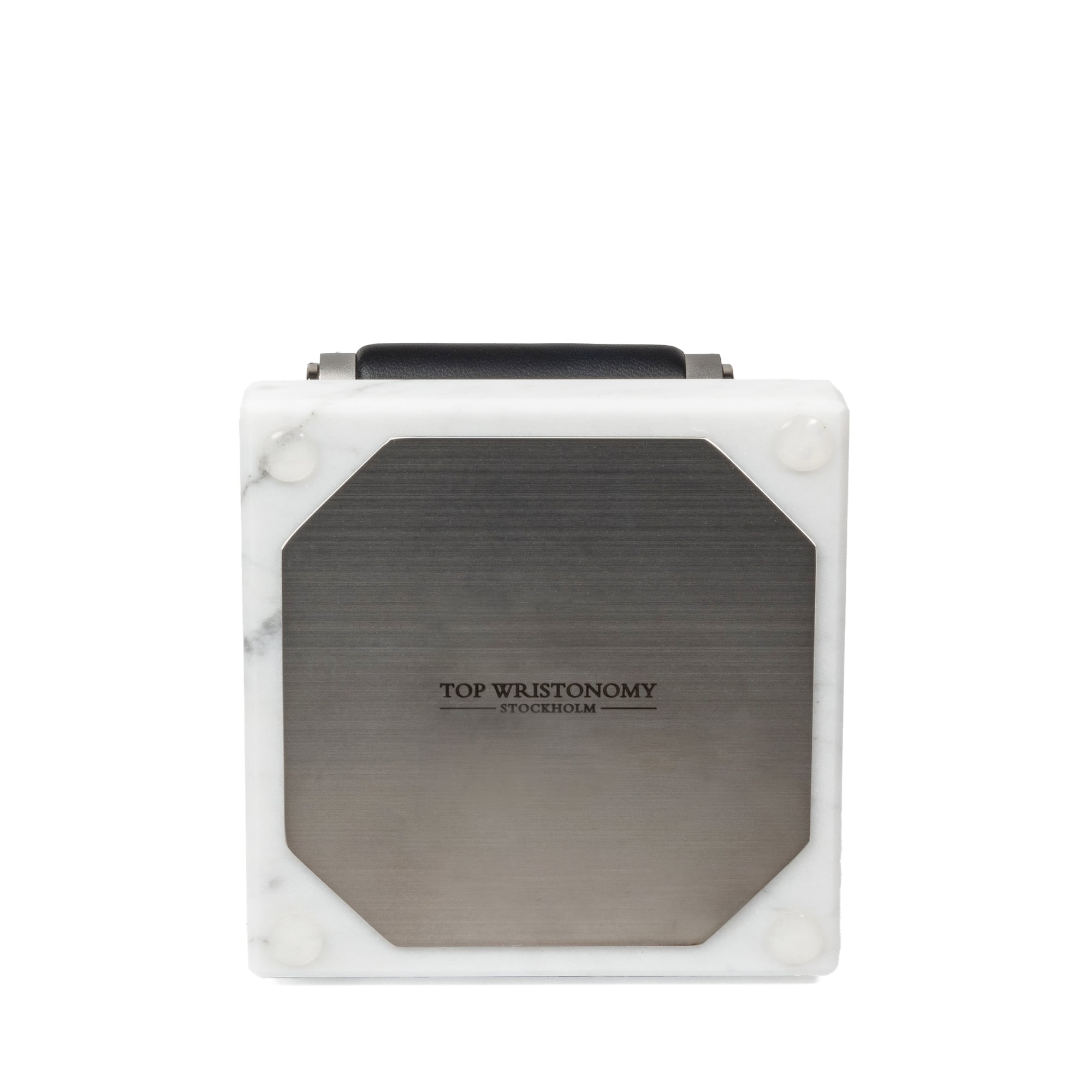 WATCH STAND 2.0 - SINGLE - WHITE & SILVER