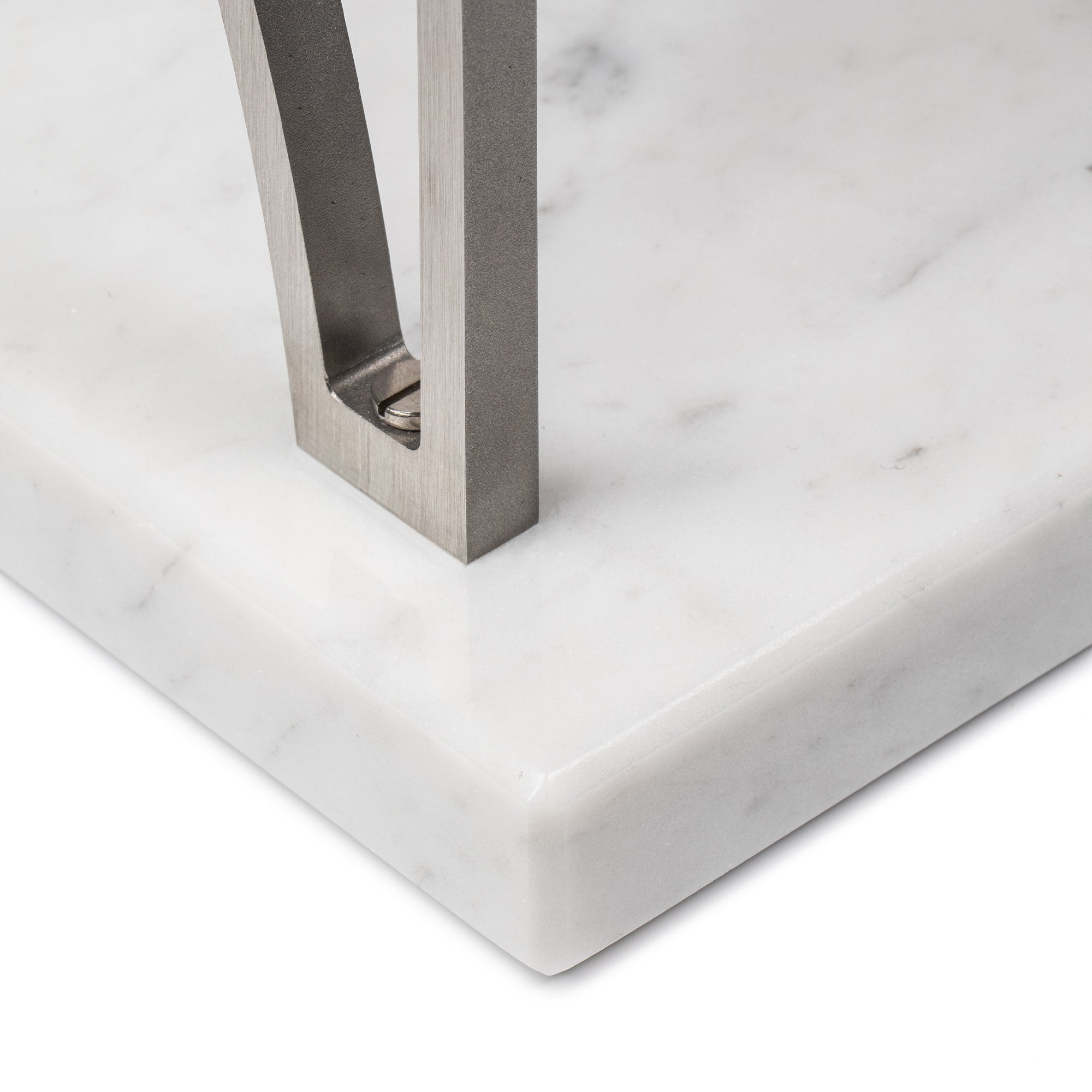 WATCH STAND 2.0 - SINGLE - WHITE & SILVER