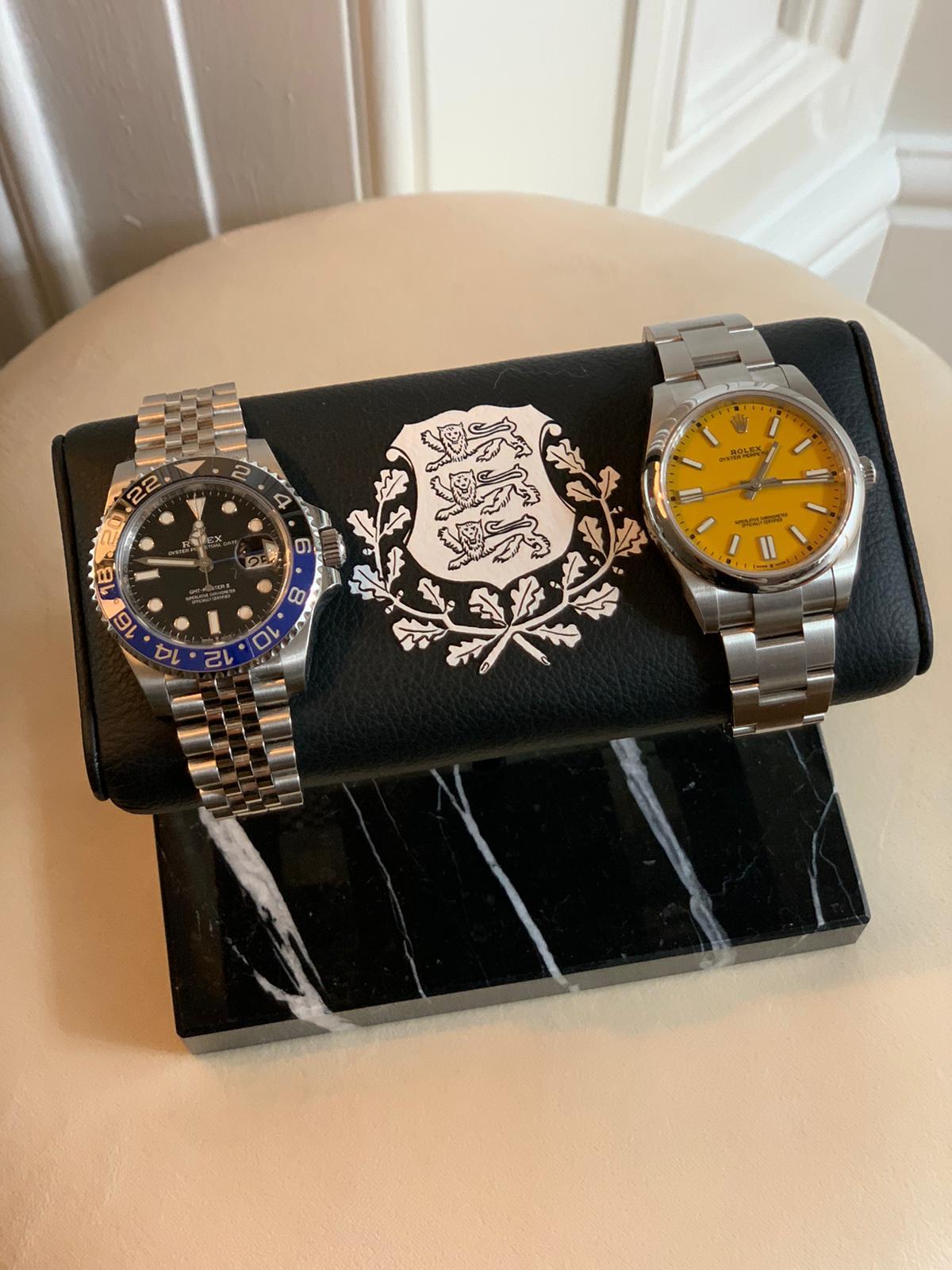 TWS x MG - Custom - Black Duo - The Watch Stand