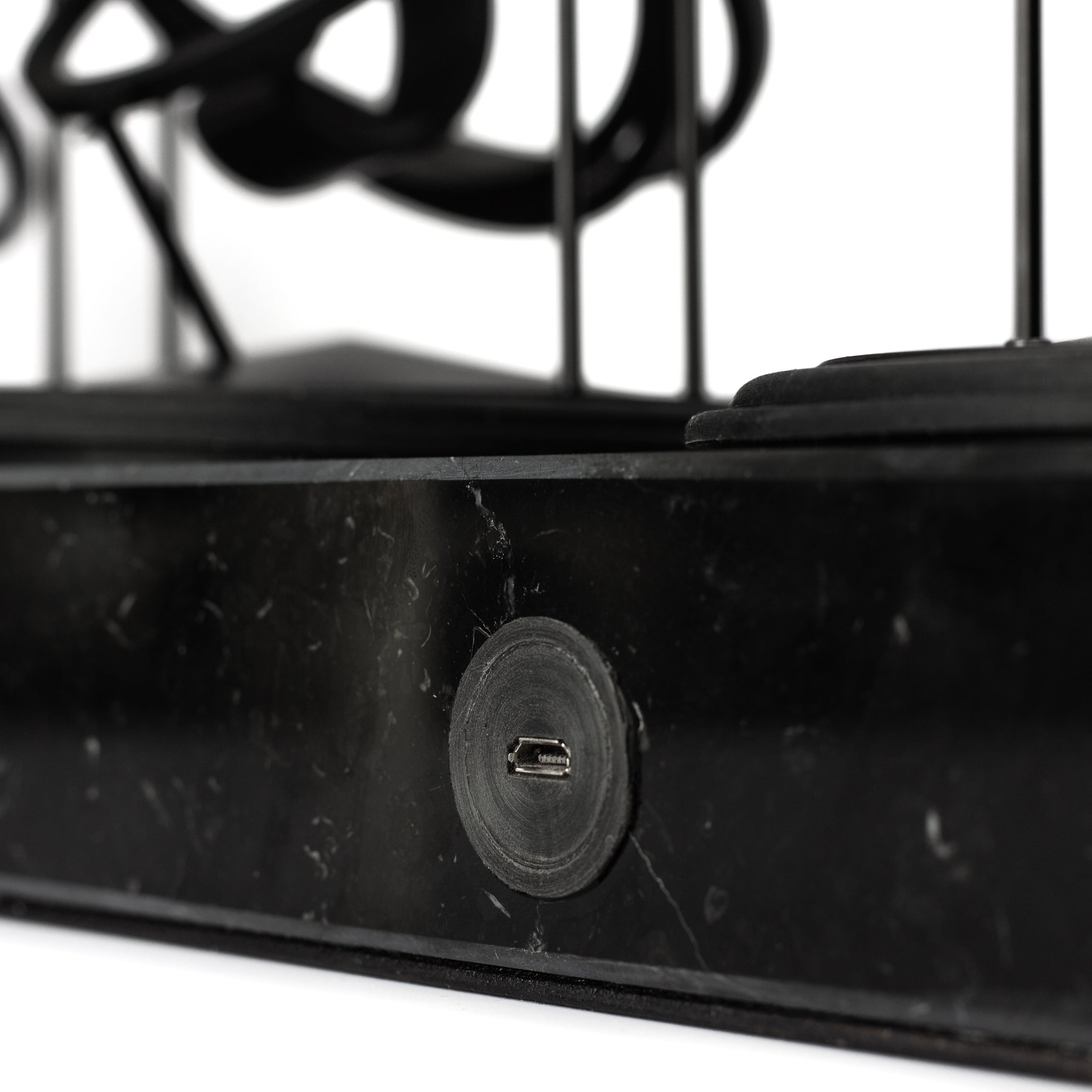 WATCH WINDER - THREE PLANET DOUBLE AXIS - BLACK