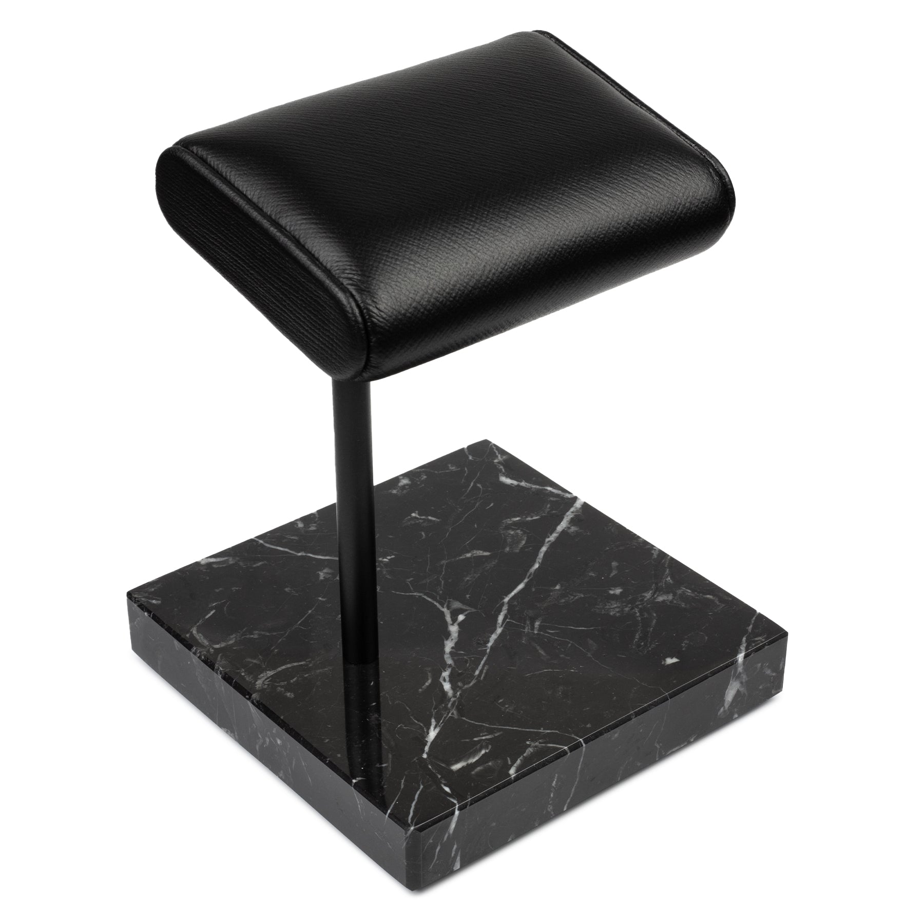 WATCH STAND CLASSIC - SINGLE - BLACK & BLACK SAFFIANO