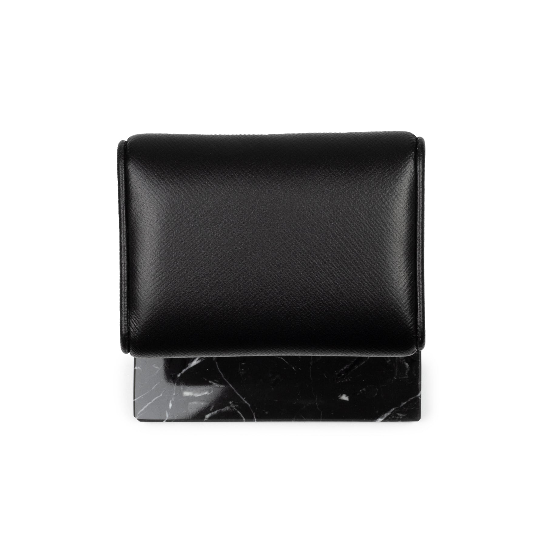 WATCH STAND CLASSIC - SINGLE - BLACK & BLACK SAFFIANO