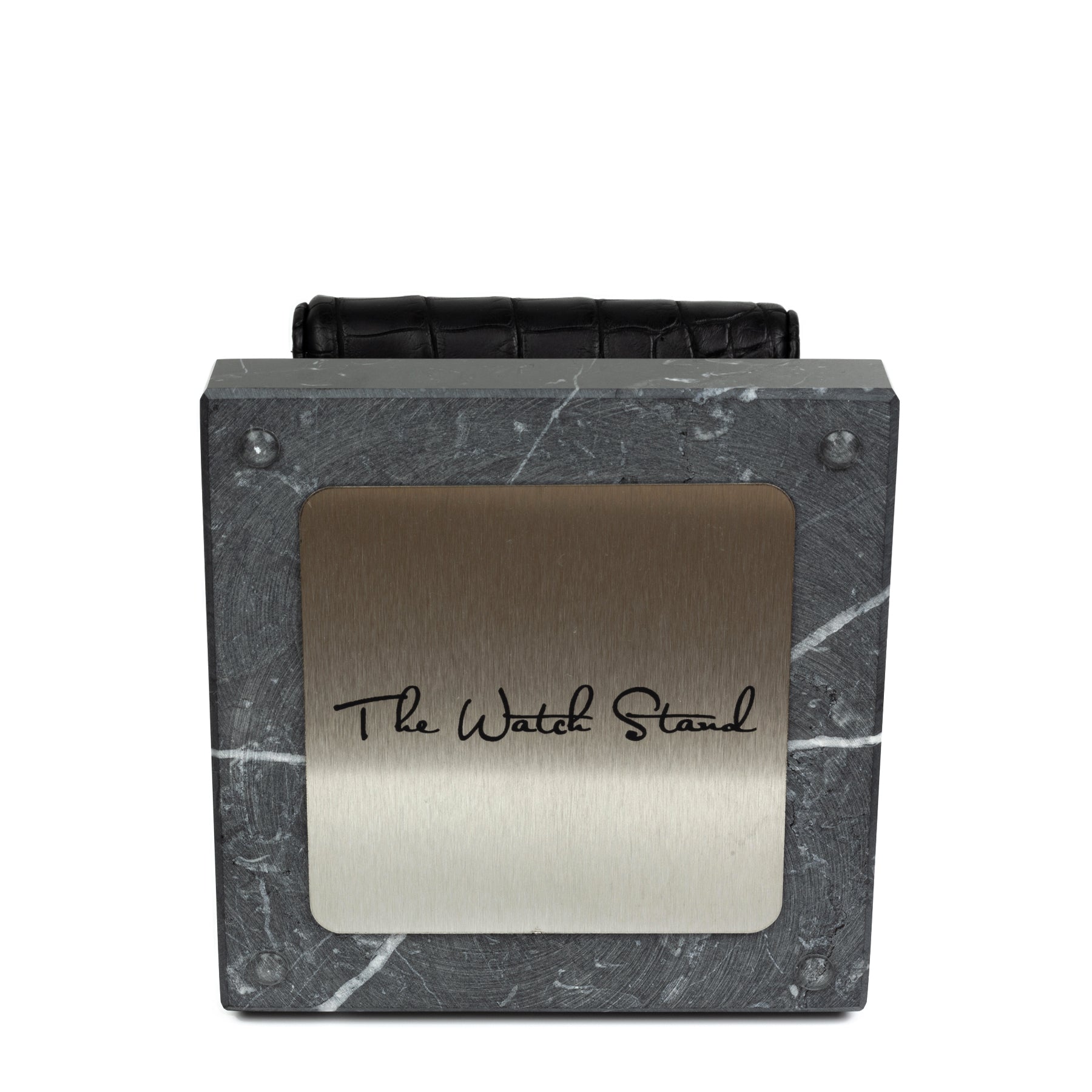 The Watch Stand - Black - Alligator
