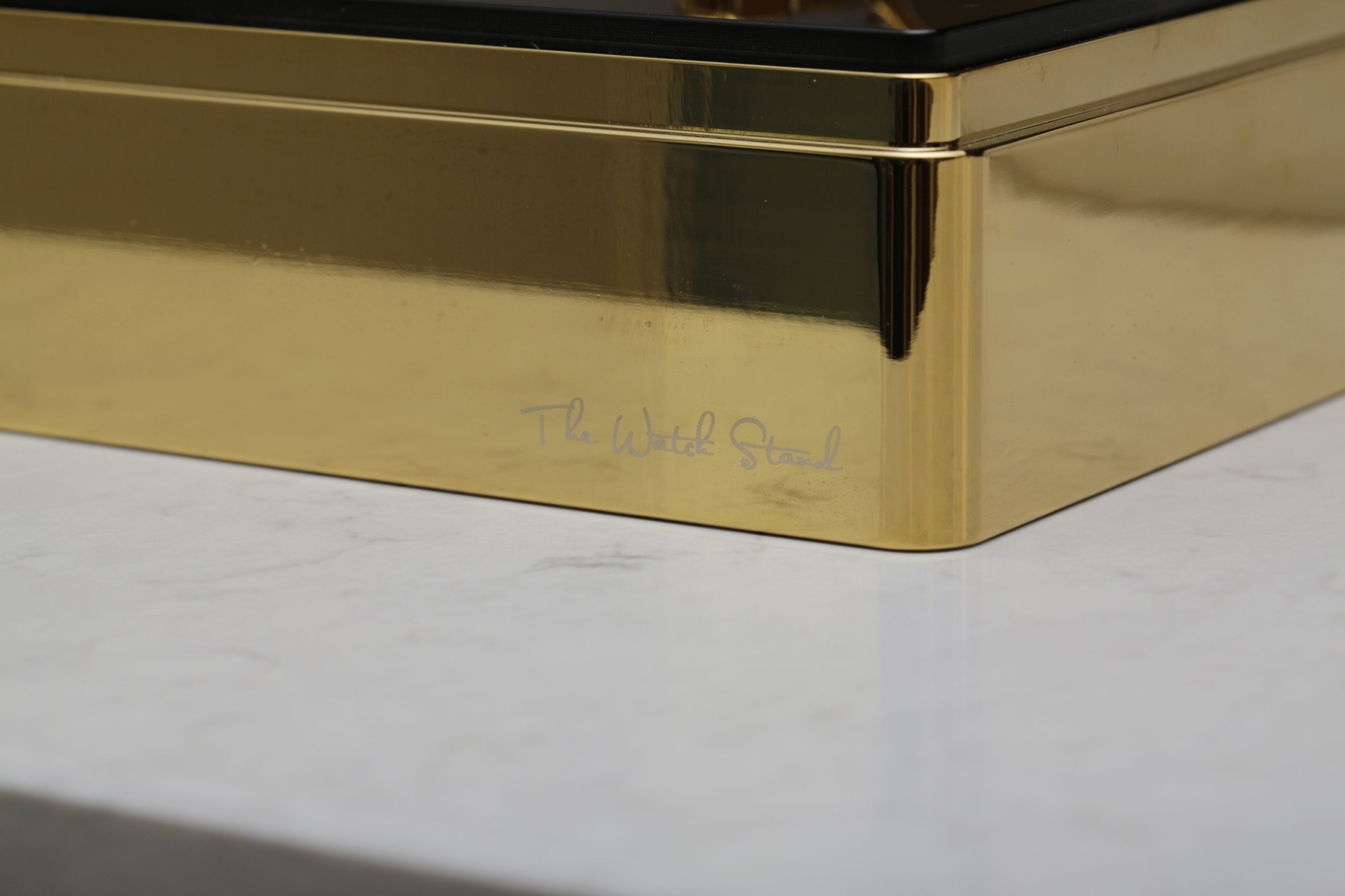 THE WATCH STAND - DOUBLE WINDER - GOLD