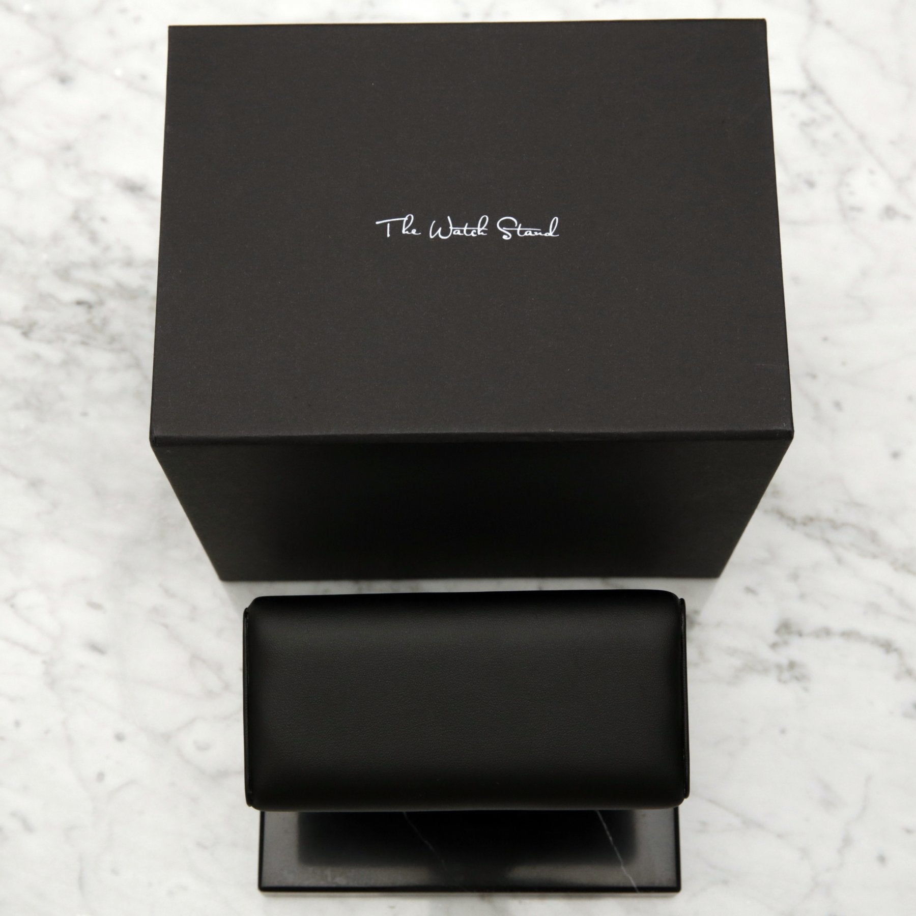 THE WATCH STAND - DOUBLE - BLACK & BLACK