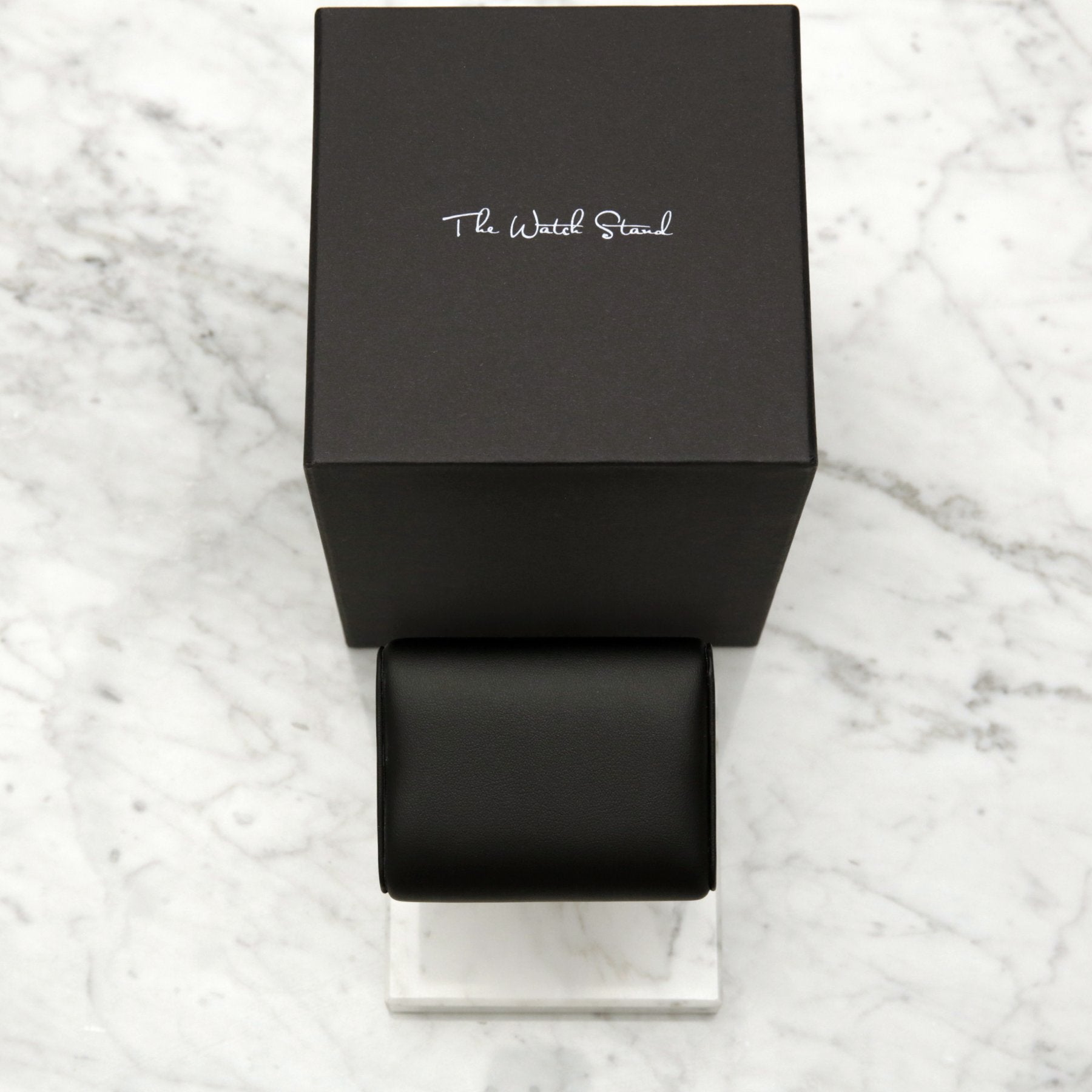 THE WATCH STAND - SINGLE - WHITE & SILVER