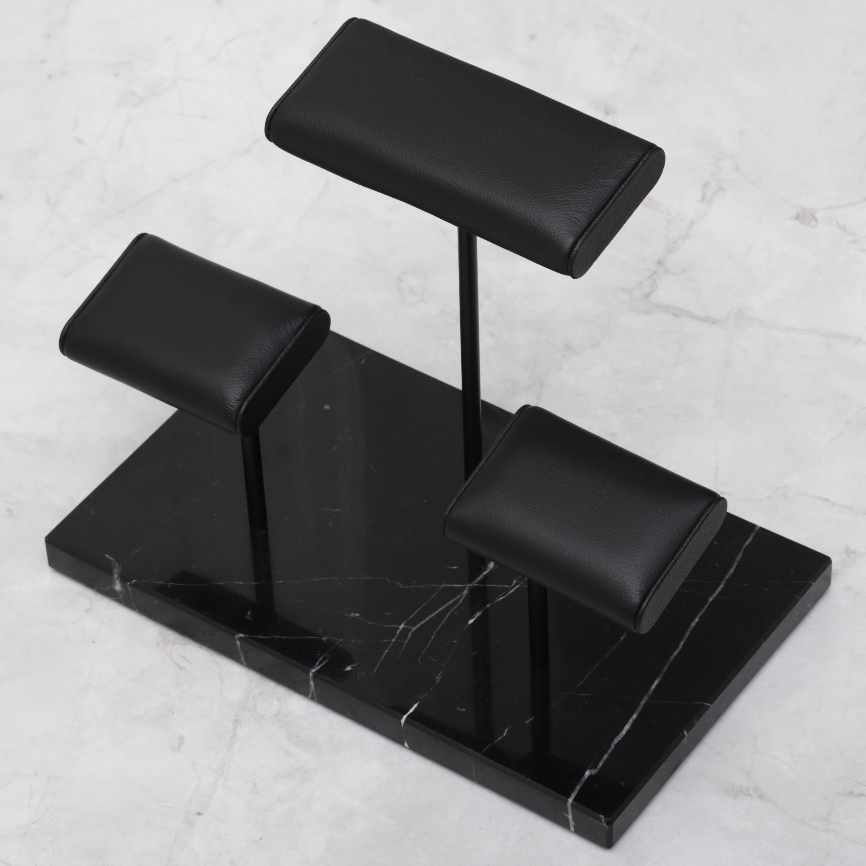 WATCH STAND CLASSIC - QUADRUPLE - BLACK & BLACK