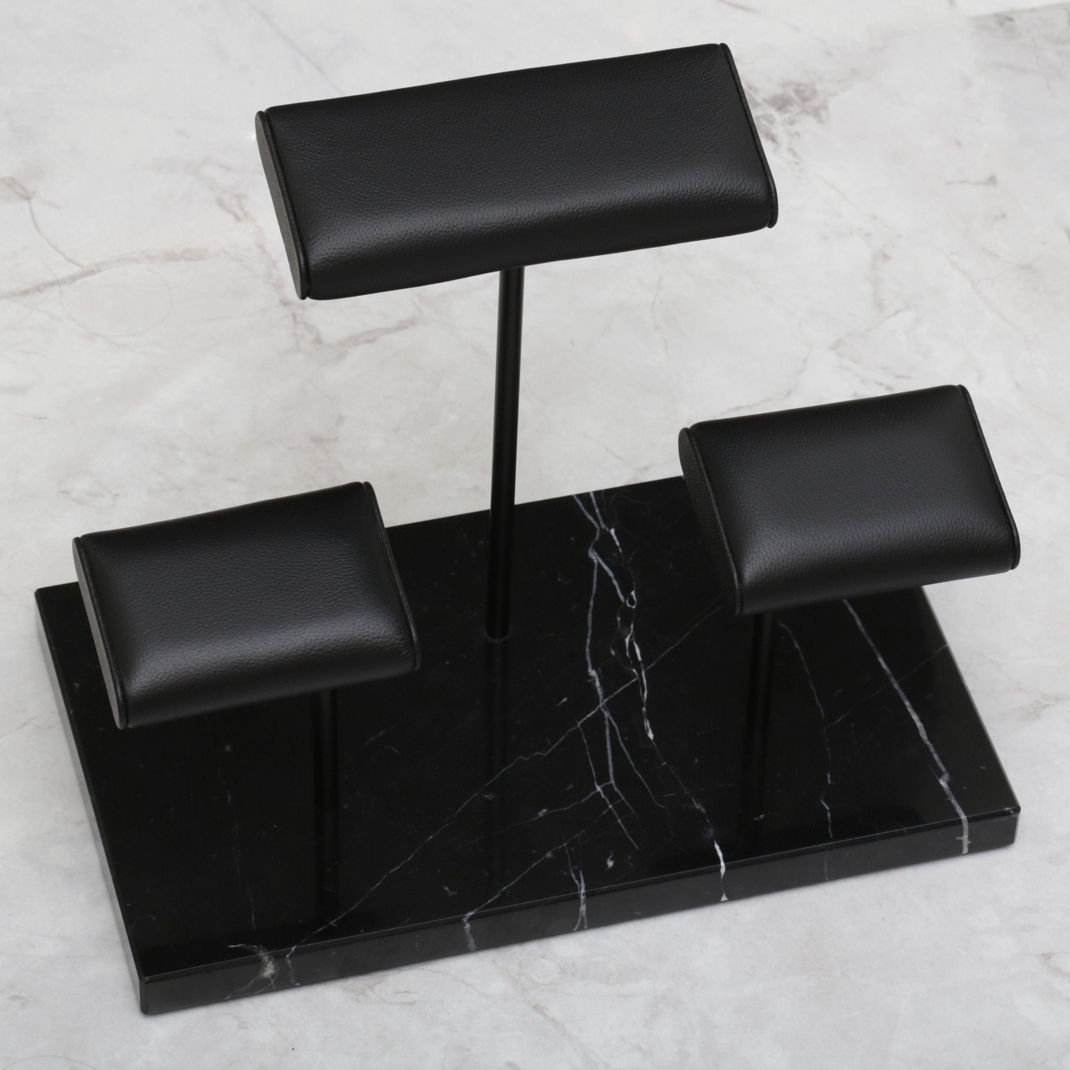 WATCH STAND CLASSIC - QUADRUPLE - BLACK & BLACK