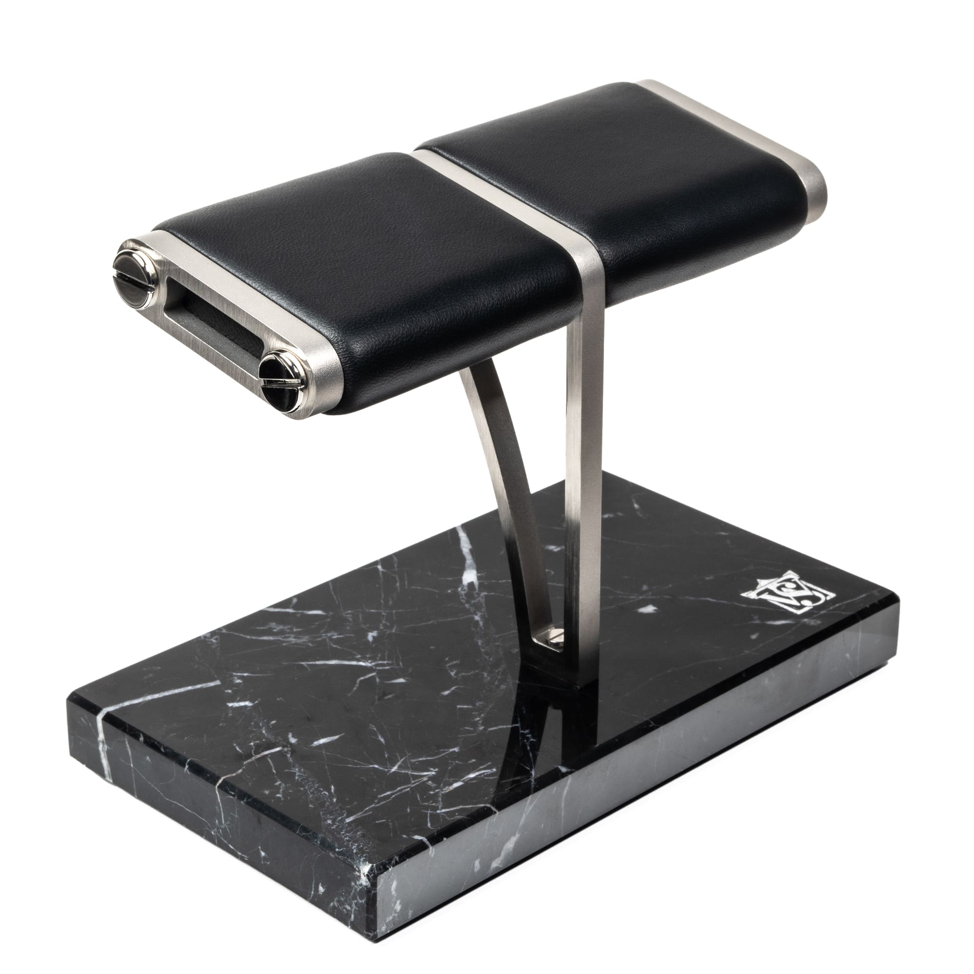WATCH STAND 2.0 - DOUBLE - BLACK & SILVER